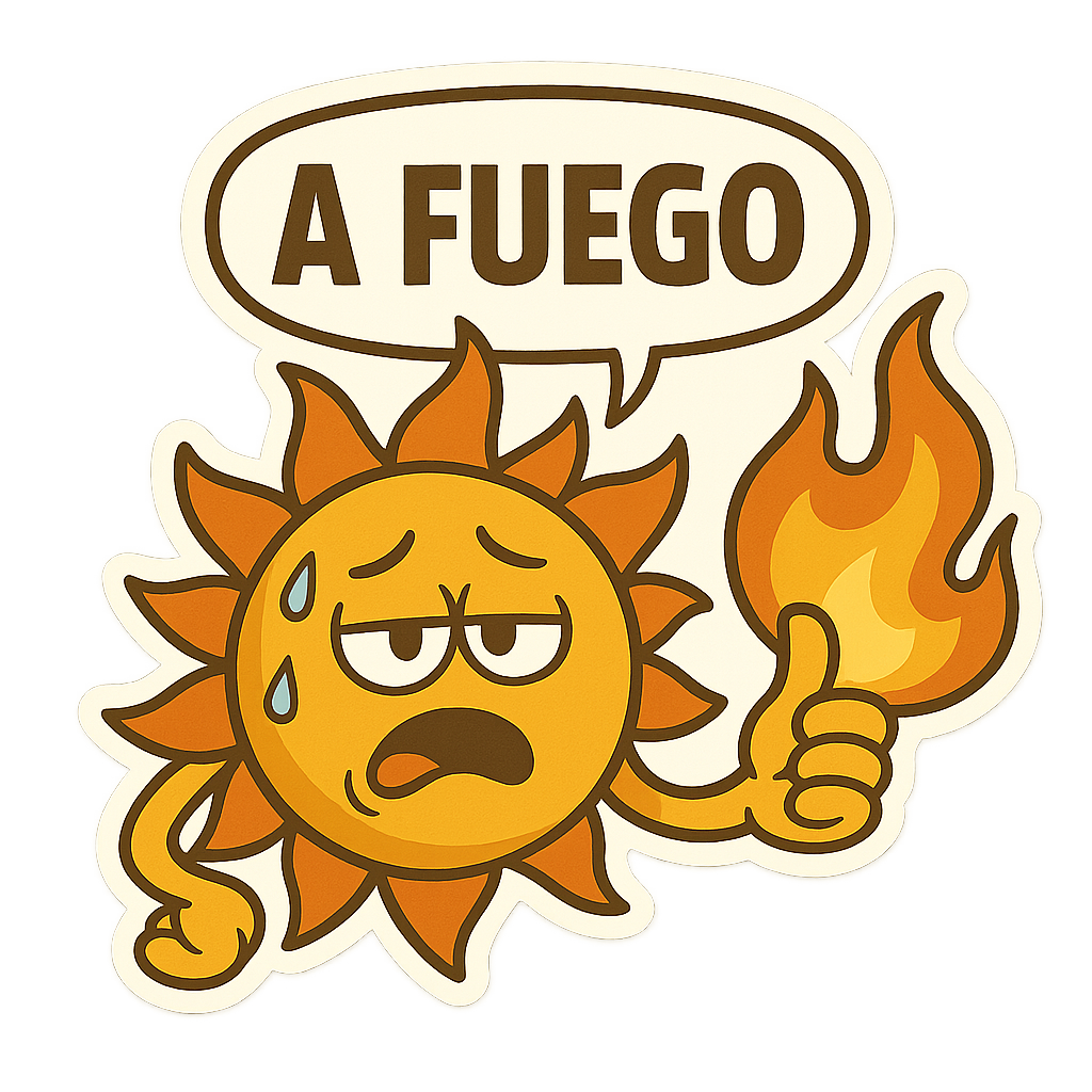 “A fuego”