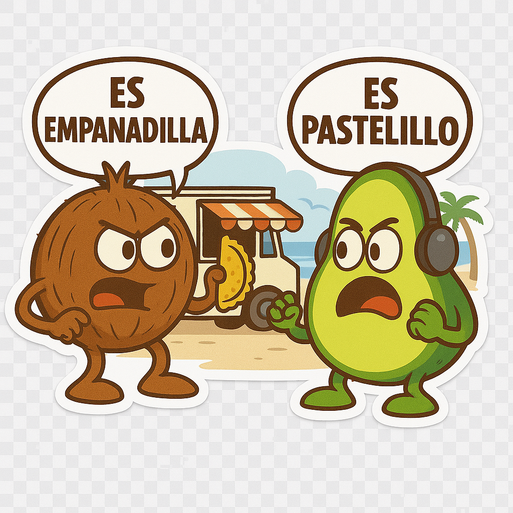 ¿Empanadilla o Pastelillo?
