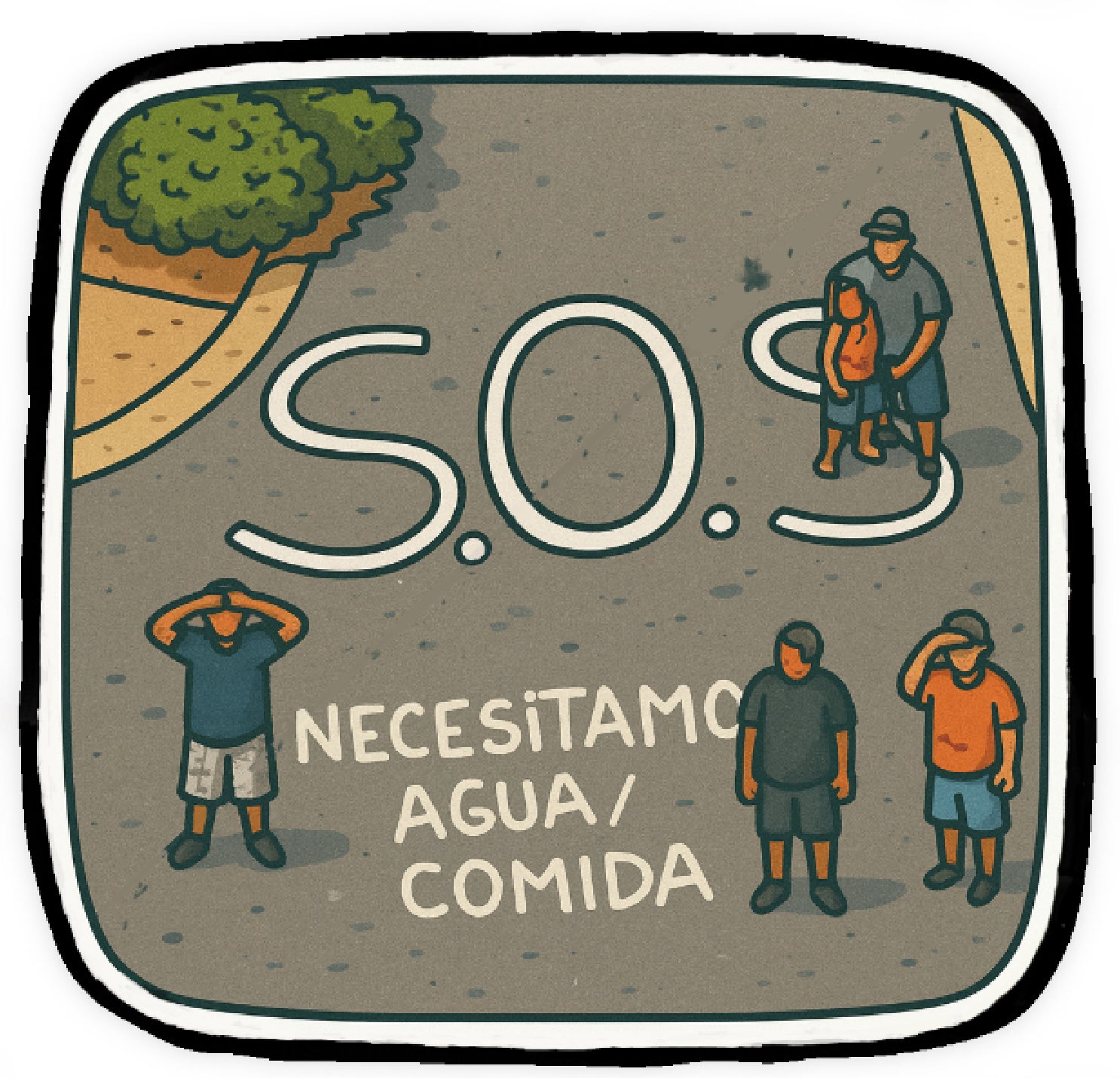 “S.O.S” Punta Santiago